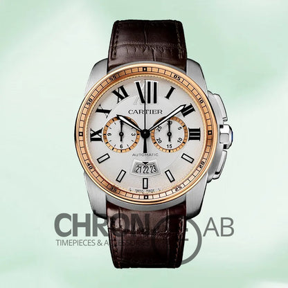 Calibre Men’s 42mm W7100043 Quartz Silver-tone