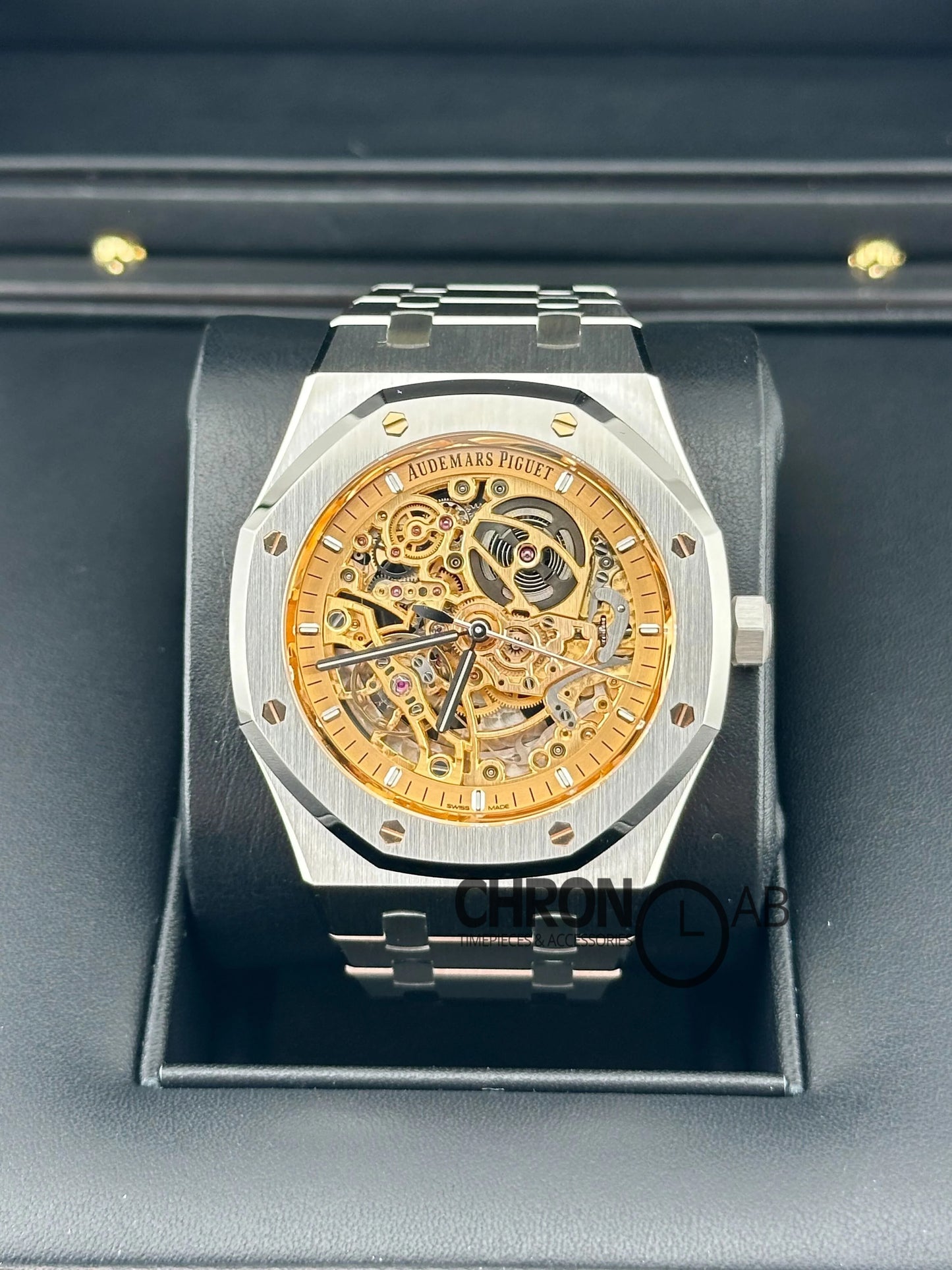 Royal Oak 41mm Double Balance Wheel Openworked 2024 15407ST.OO.1220ST.02