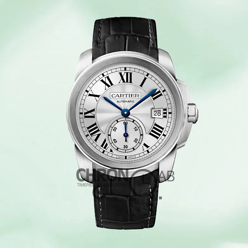 Calibre Men’s 42mm WSCA0003 Silver Dial