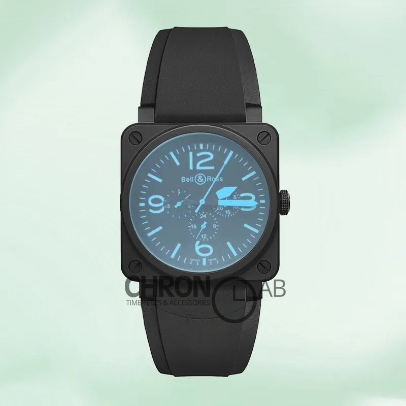 Instruments Black Dial Men’s BR01-94 46mm Automatic