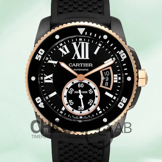 Calibre 42mm Men’s W2CA0004 Black Dial Black