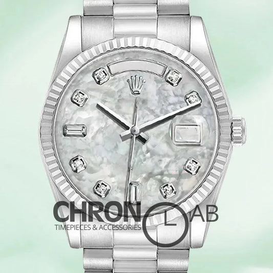 Day-Date 36mm 118239-0080 Automatic Mother of Pearl Dial Clone