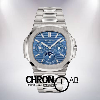 Nautilus Men's 57401G-001 40mm Silver-tone
