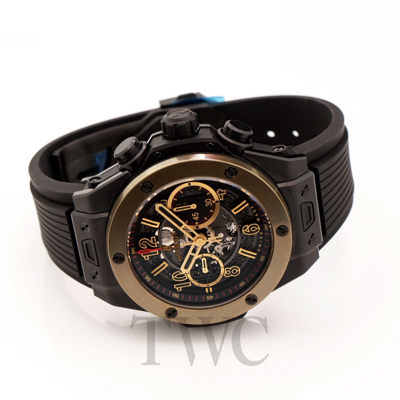 Big Bang Unico Magic Gold Skeleton Dial Black Ceramic