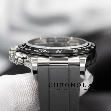 Rolex Cosmograph Daytona 116519LN "Ghost" Steel Gray Dial Oysterflex Clean Factory 4131