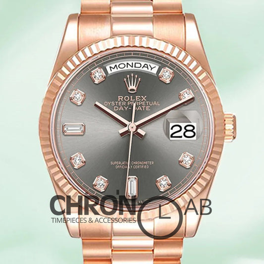 Rolex Day-Date 36mm M128235-0050 Rose Gold Clone