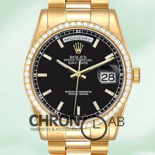 Day-Date 36mm M118348-0208 Gold Clone