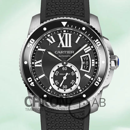 Calibre W7100056 42mm Men’s Silver