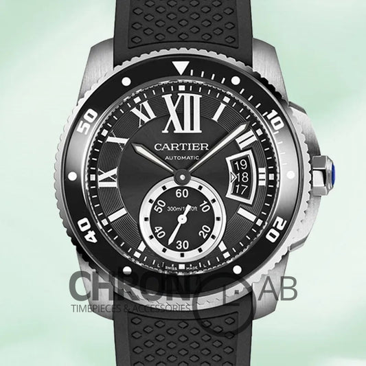 Calibre W7100056 42mm Men’s Silver