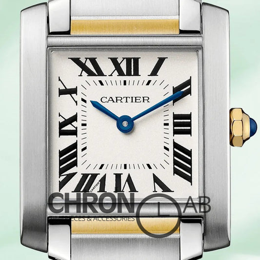 Tank Francaise 25mm W2TA0003 Ladies Quartz White Dial