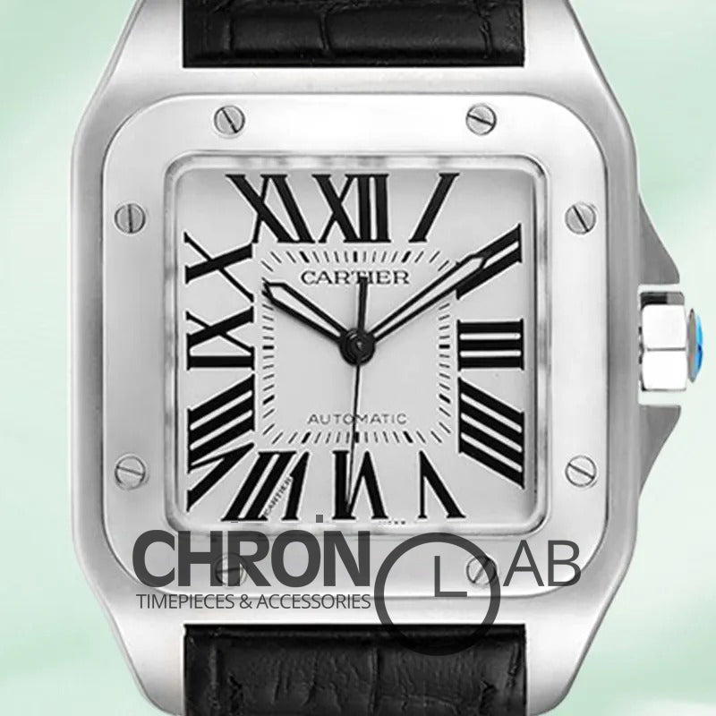 Santos W20073X8 38mm Men’s Silver