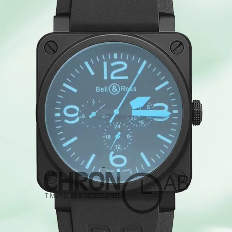 Instruments Black Dial Men’s BR01-94 46mm Automatic
