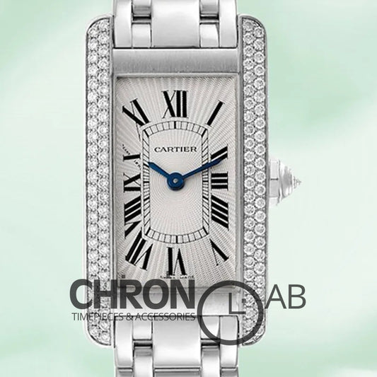 Tank Americaine 27mm W26032L1 Unisex Silver