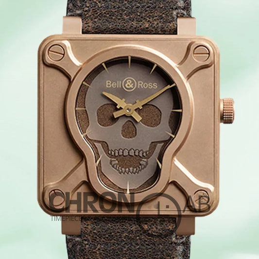 Instruments 46mm Men’s BR01-92 Sliver Dial Automatic