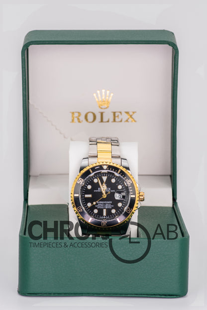Submariner 2-Tone Black Dial 40mm With Box