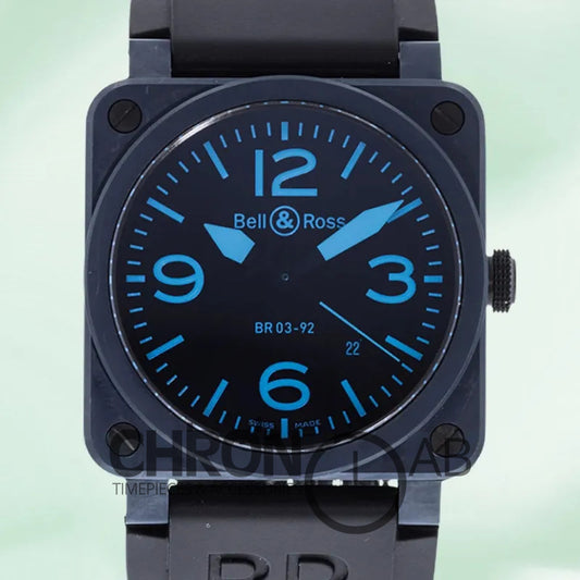 Instruments 42mm BR03-92 Men’s Blue Dial Automatic