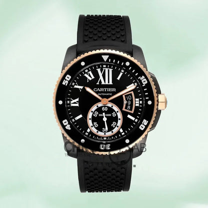 Calibre 42mm Men’s W2CA0004 Black Dial Black