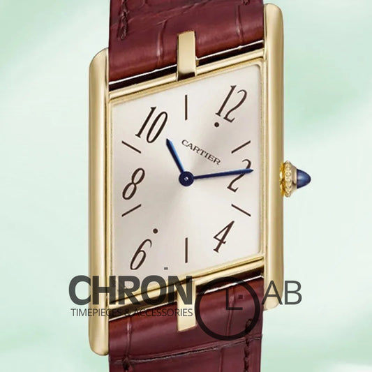 Tank Asymetrique 26mm WGTA0044 Men’s Gold White Dial