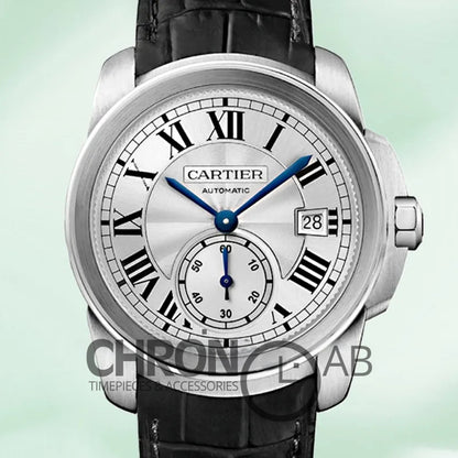 Calibre Men’s 42mm WSCA0003 Silver Dial