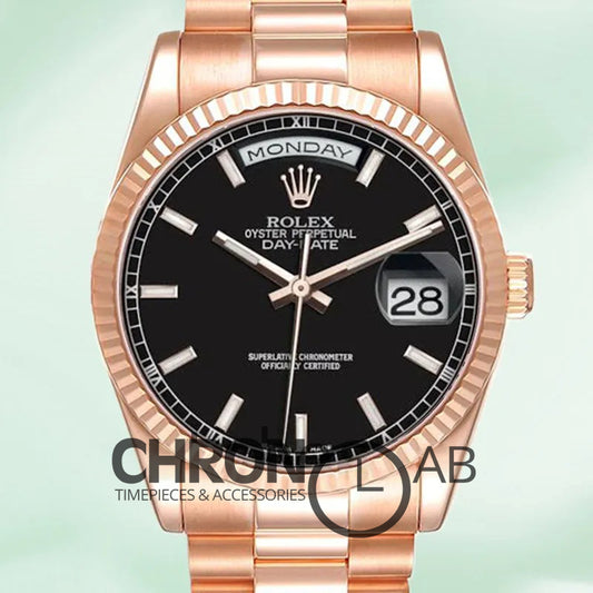 Day-Date 36mm 118235 Men’s Automatic Rose Gold Clone