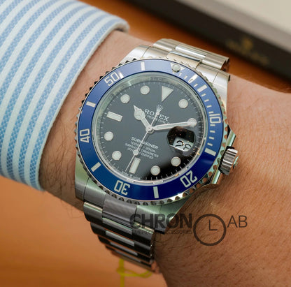 Submariner 126619LB ‘Smurf’ Blue Ceramic in Black Dial
