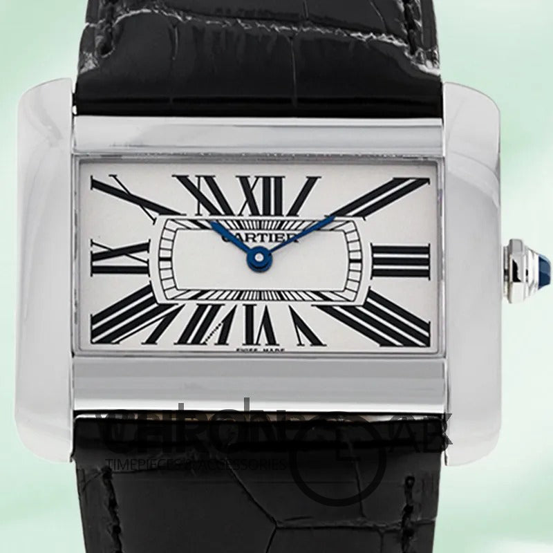 Tank Divan Men’s W6300655 40mm Silver-tone Quartz