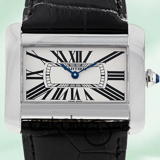 Tank Divan Men’s W6300655 40mm Silver-tone Quartz