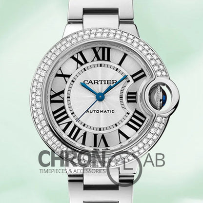 Bleu Ladies WE902065  Automatic Silver White Dial