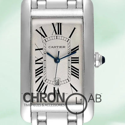 Tank Americaine 27mm W26032L1 Unisex Silver