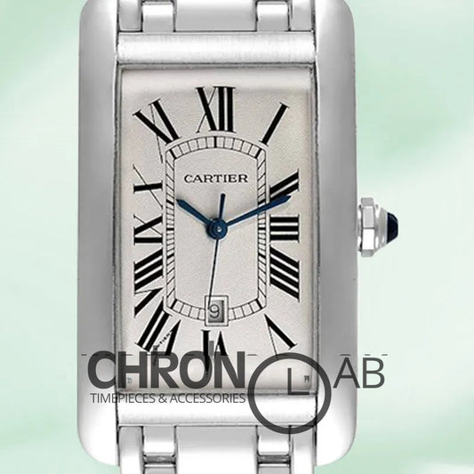 Tank Americaine 27mm W26032L1 Unisex Silver