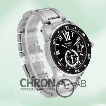 Calibre W7100057 42mm Men’s Silver-tone