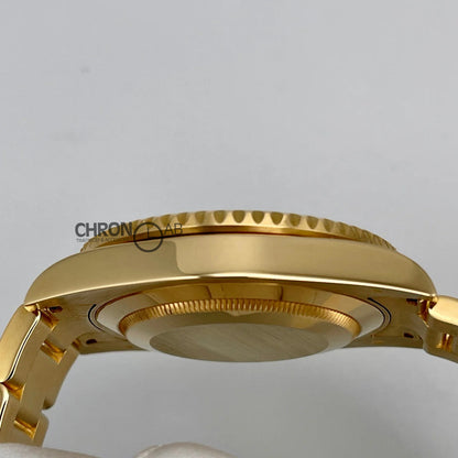 Submariner 116618LB Black Ceramic in Gold