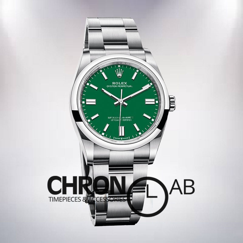 Oyster Perpetual Ladies m277200-0005 31mm Green  Dial