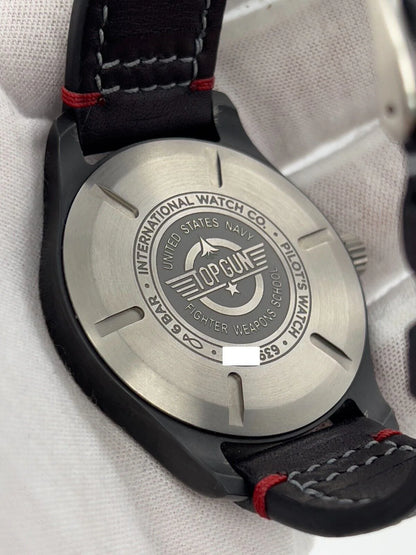 IWC IW324712 Pilots Mark XVIII Top Gun SFTI Black Ceramic 41mm