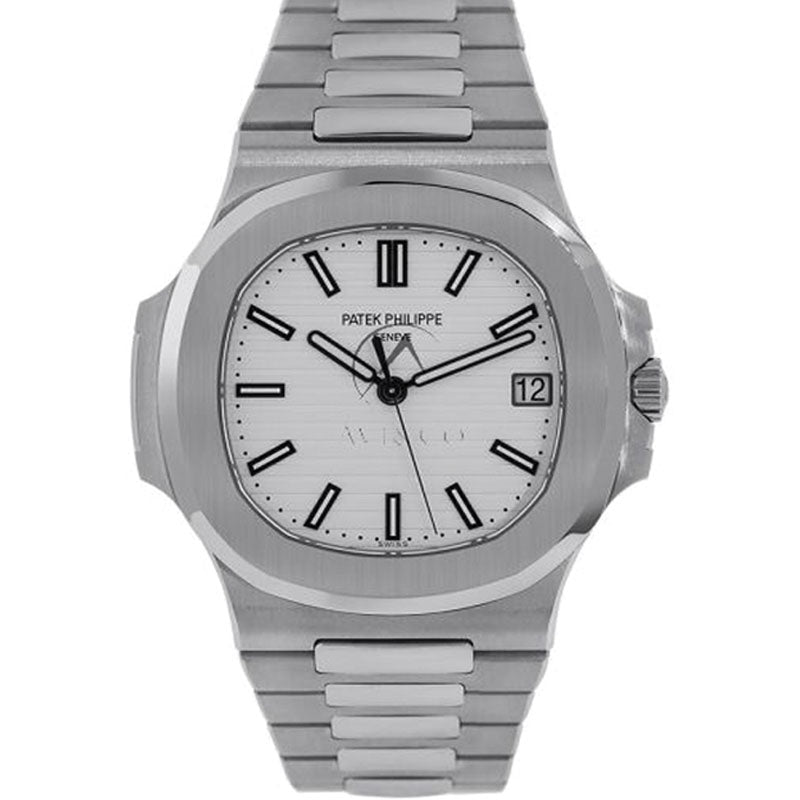 Nautilus 5711/1A-010, Steel, White Index Dial, 40 mm