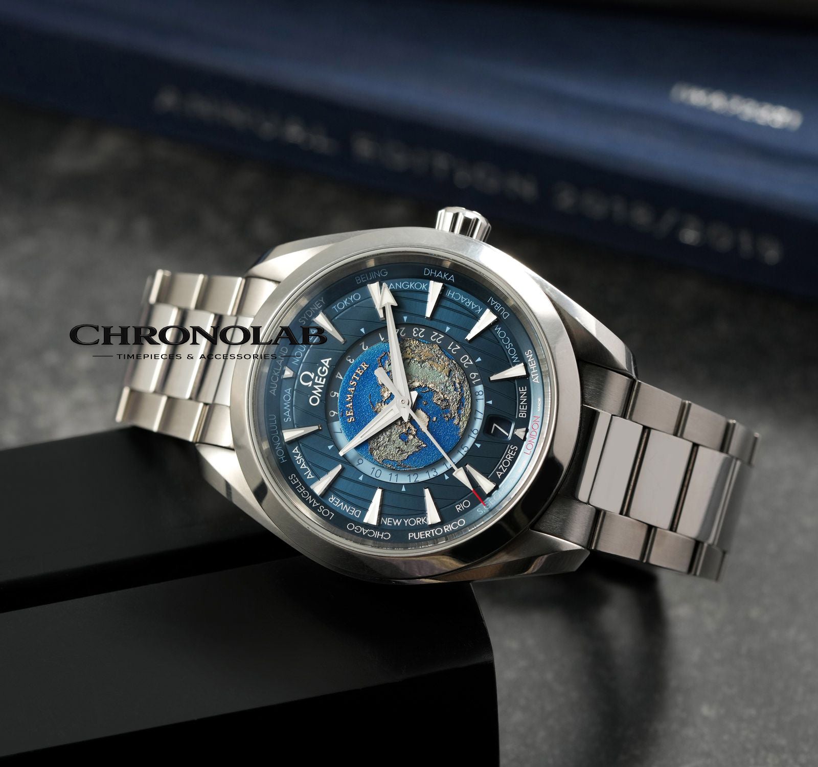 Κορώνα Omega Seamaster 41mm 220.10.43.22.03.001 λεπτομέρεια