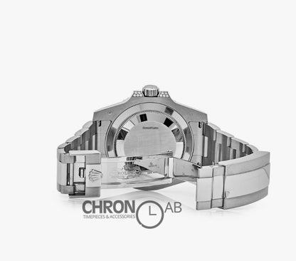 Submariner Date 116610LN Blue Dial With Diamond Lugs And Bezel