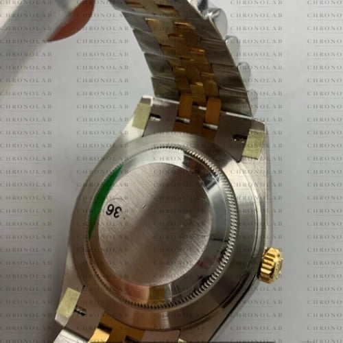 Rolex Datejust 41mm M126333-0010 Two-Tone Champagne Dial Fluted Bezel Oyster / Jubilee (EW Factory - Calibre 3235 Clone Movement)