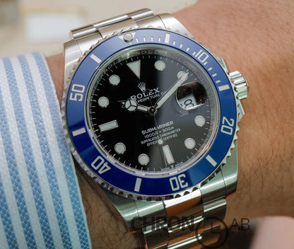 Submariner 126619LB ‘Smurf’ Blue Ceramic in Black Dial