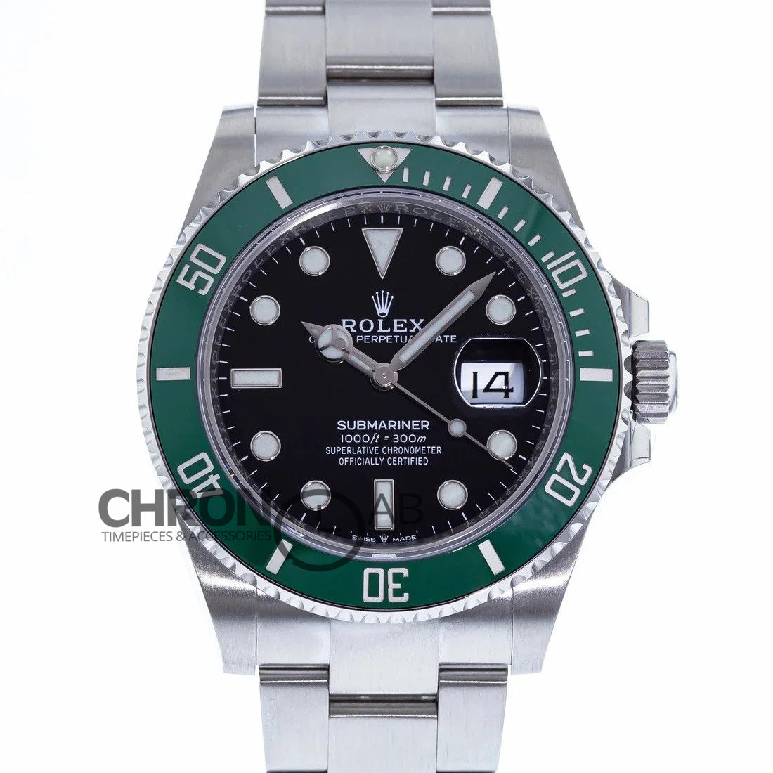 Submariner 126610LV ‘Kermit’ Green Ceramic