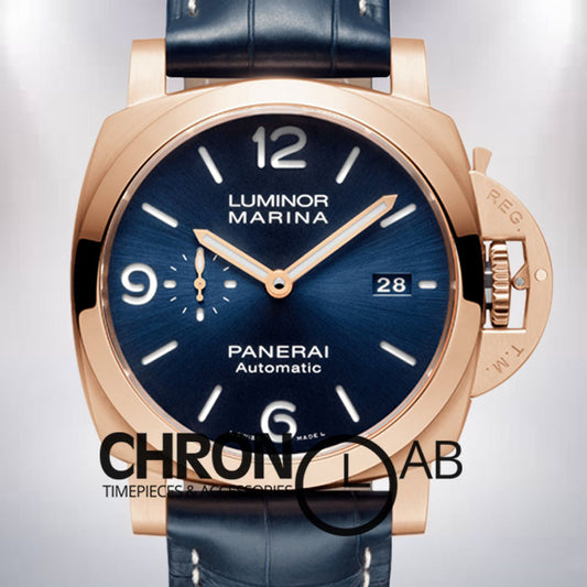 Marina Men's 44mm PAM01112 Blue Dial