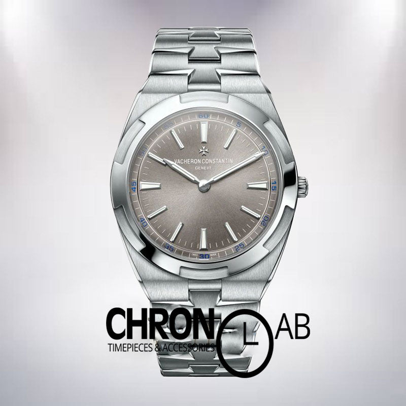 Overseas Men 2000V/120G-B122 42mm Silver-tone Grey Dial 1