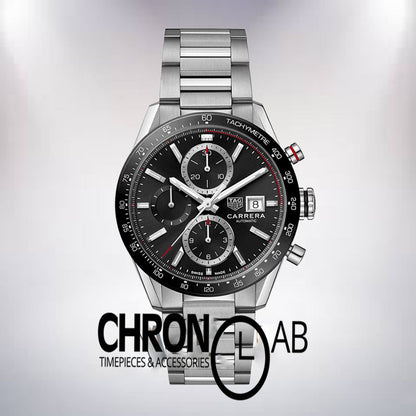Carrera 43mm Men CBM2110.BA0651 Silver-tone Quartz