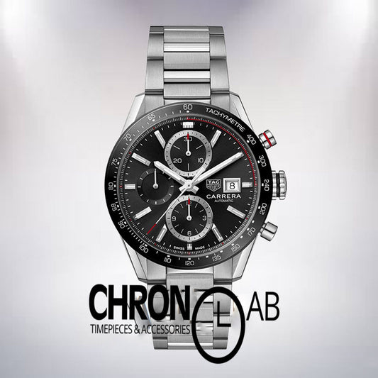 Carrera 43mm Men CBM2110.BA0651 Silver-tone Quartz