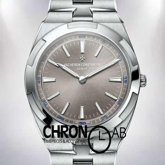 Overseas Men 2000V/120G-B122 42mm Silver-tone Grey Dial 1