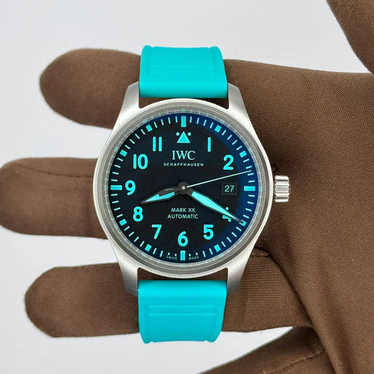 IWC Pilot’s Watch Mark XX Mercedes-AMG Petronas F1 Team 40mm Titanium Replica AAA  Automatic