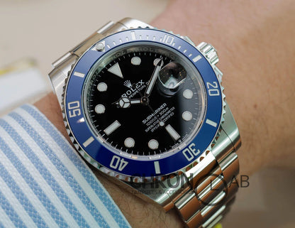 Submariner 126619LB ‘Smurf’ Blue Ceramic in Black Dial