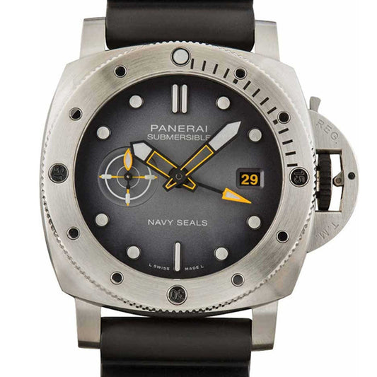 Submersible 47mm GMT Navy Seals Stainless Steel