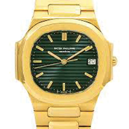 Nautilus 3800J Yellow Gold 40mm Green Dial