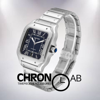 Santos 39mm Men's WSSA0030 Blue Dial
